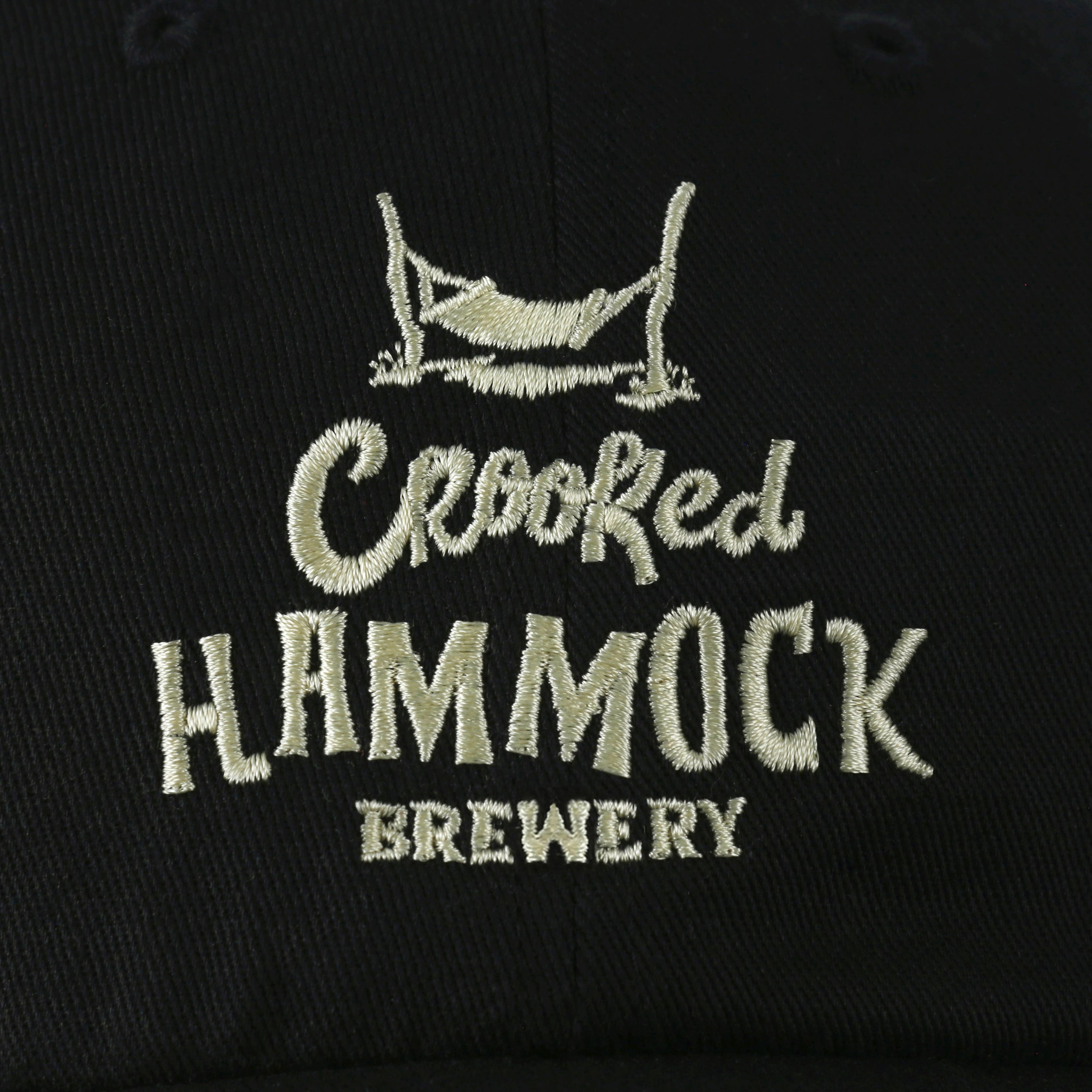 Stacked Hammock Hat - Black