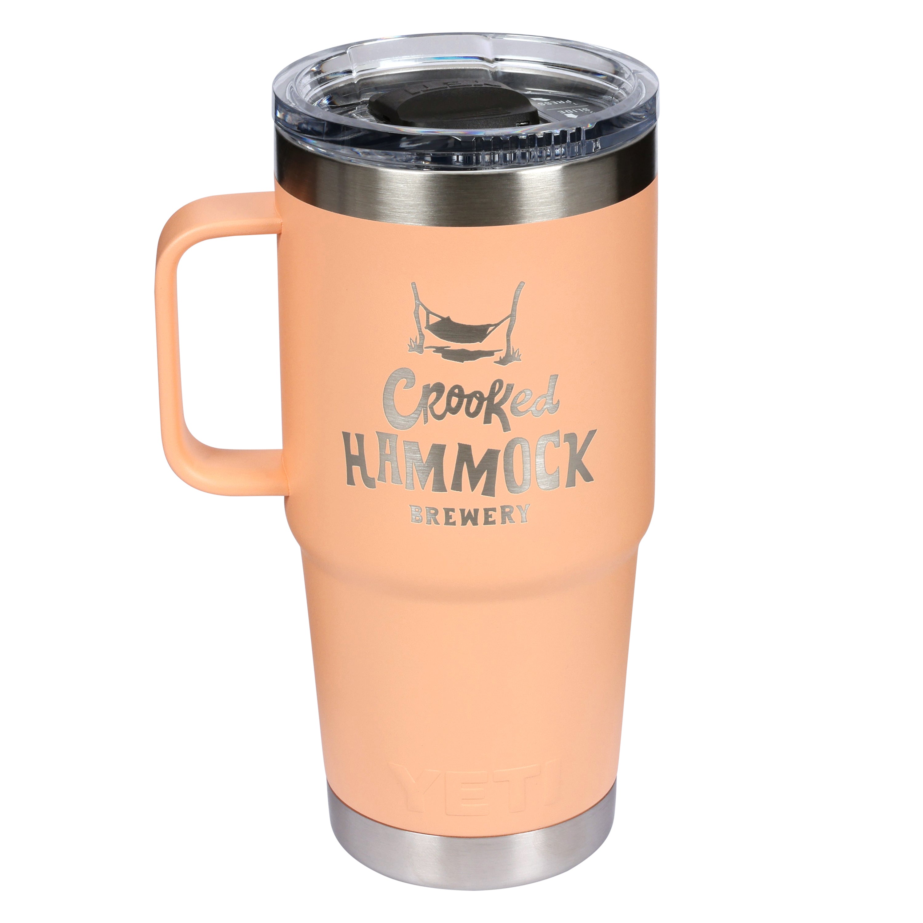 20 oz Travel Mug - Peach