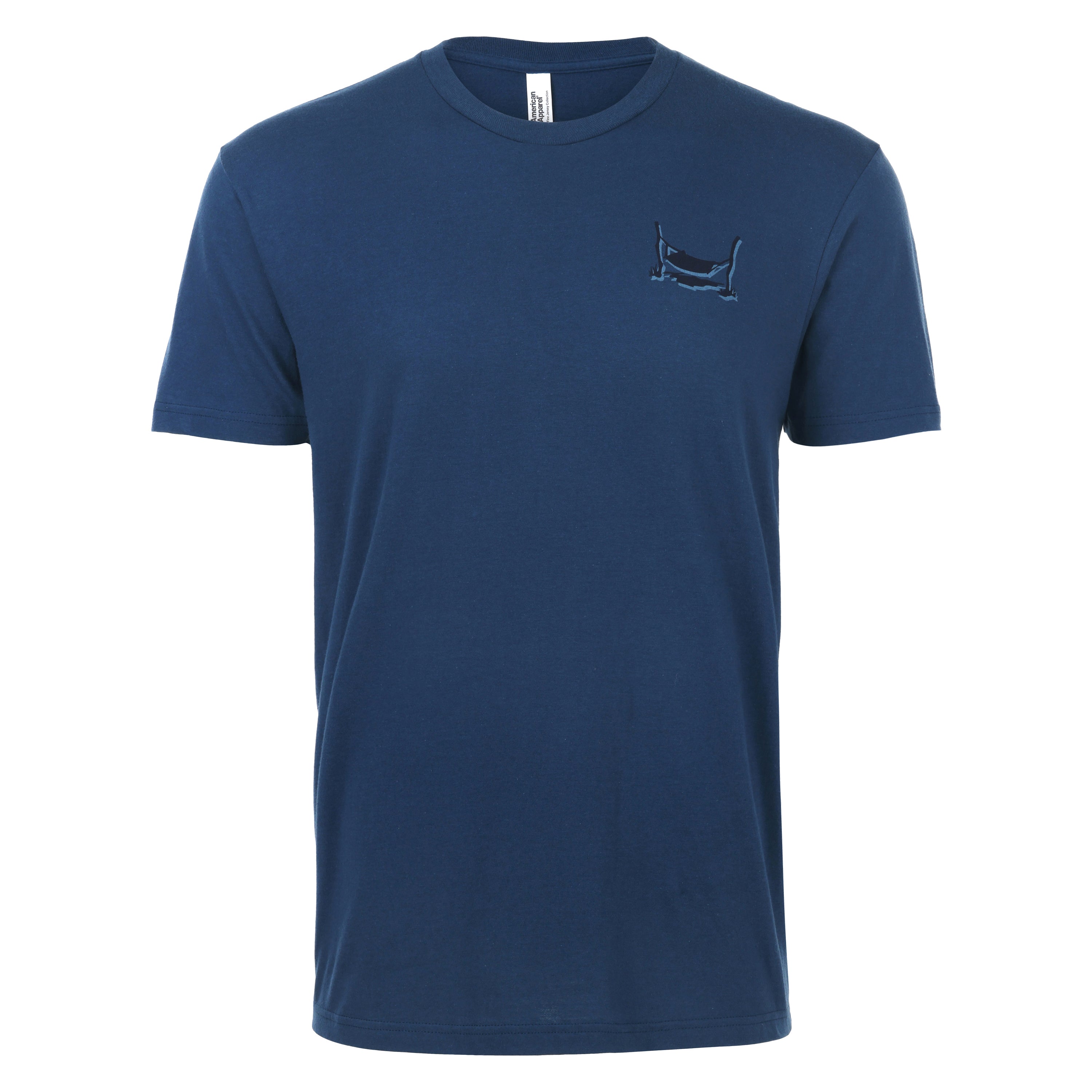 Ghost Logo Tee - Sea Blue