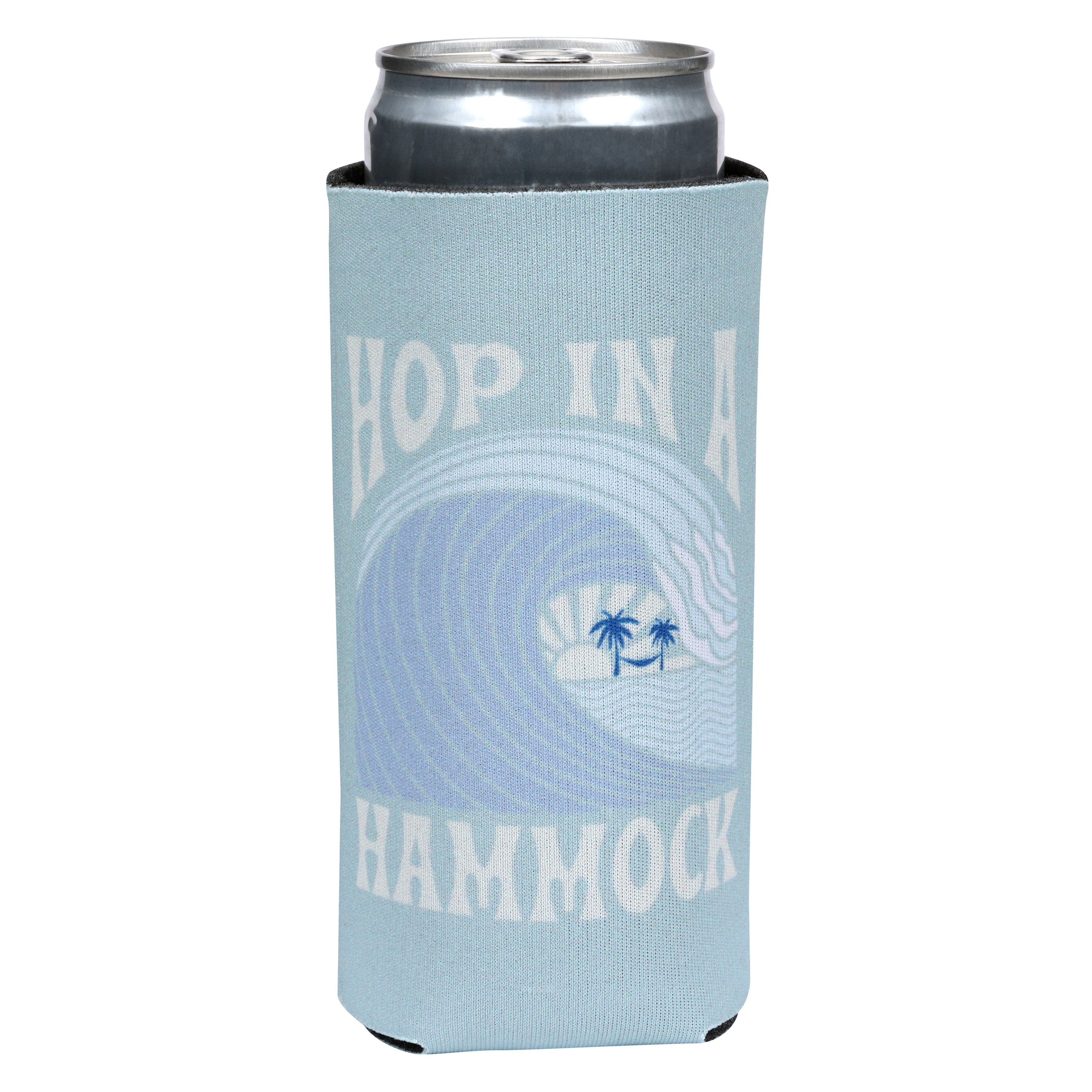 12oz Slim Hop in Hammock Koozie