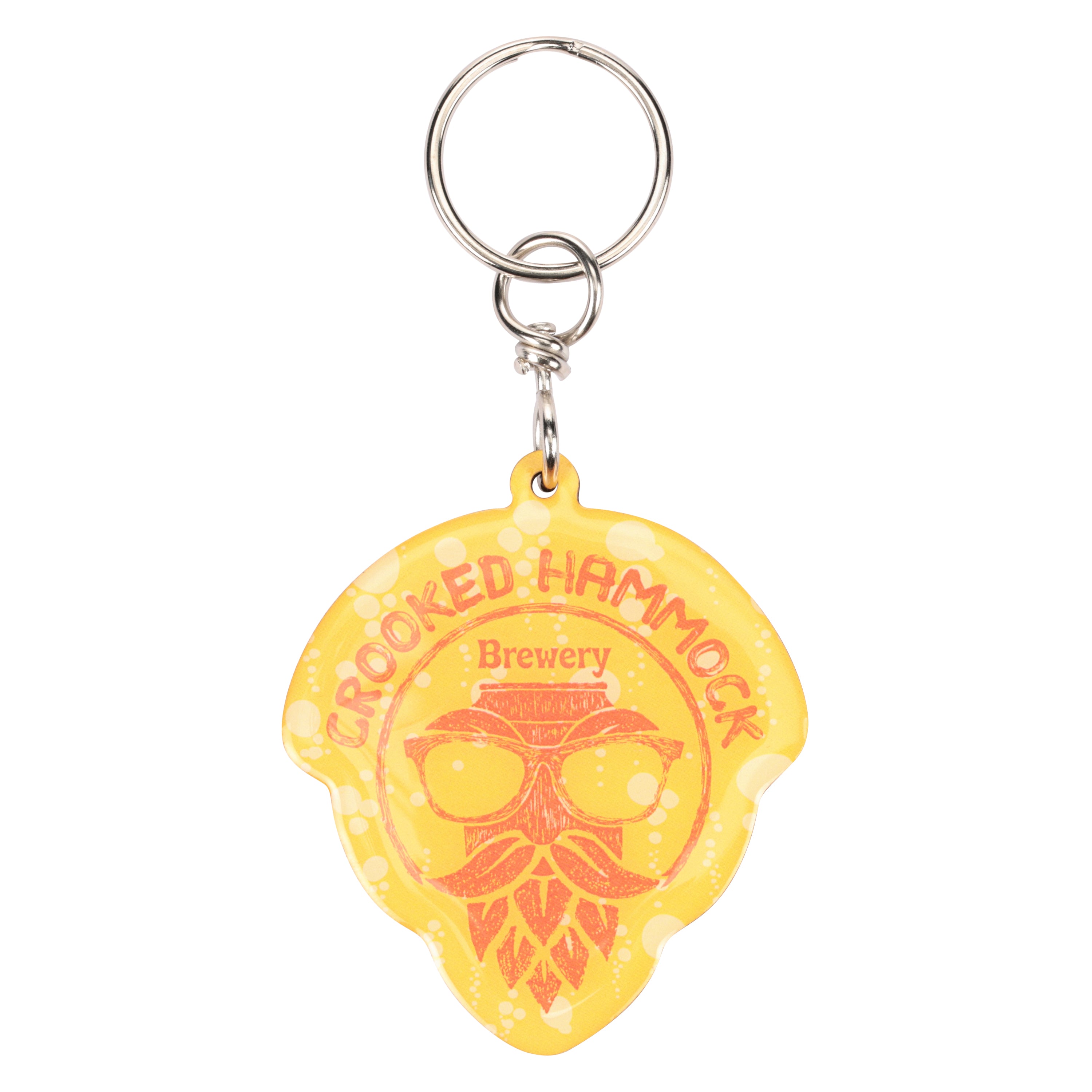 Brewer Bob Beer Bubbles Keychain