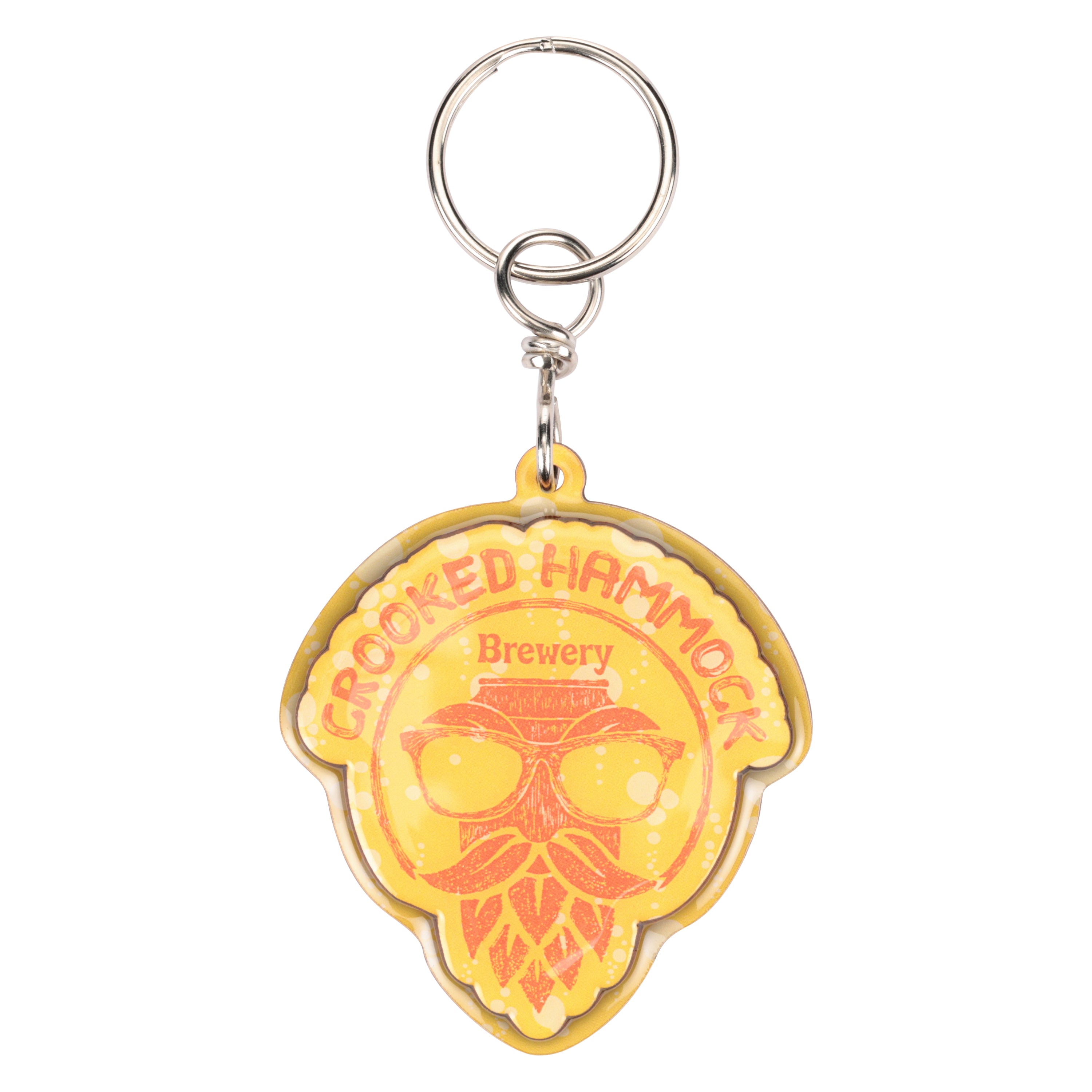 Brewer Bob Beer Bubbles Keychain