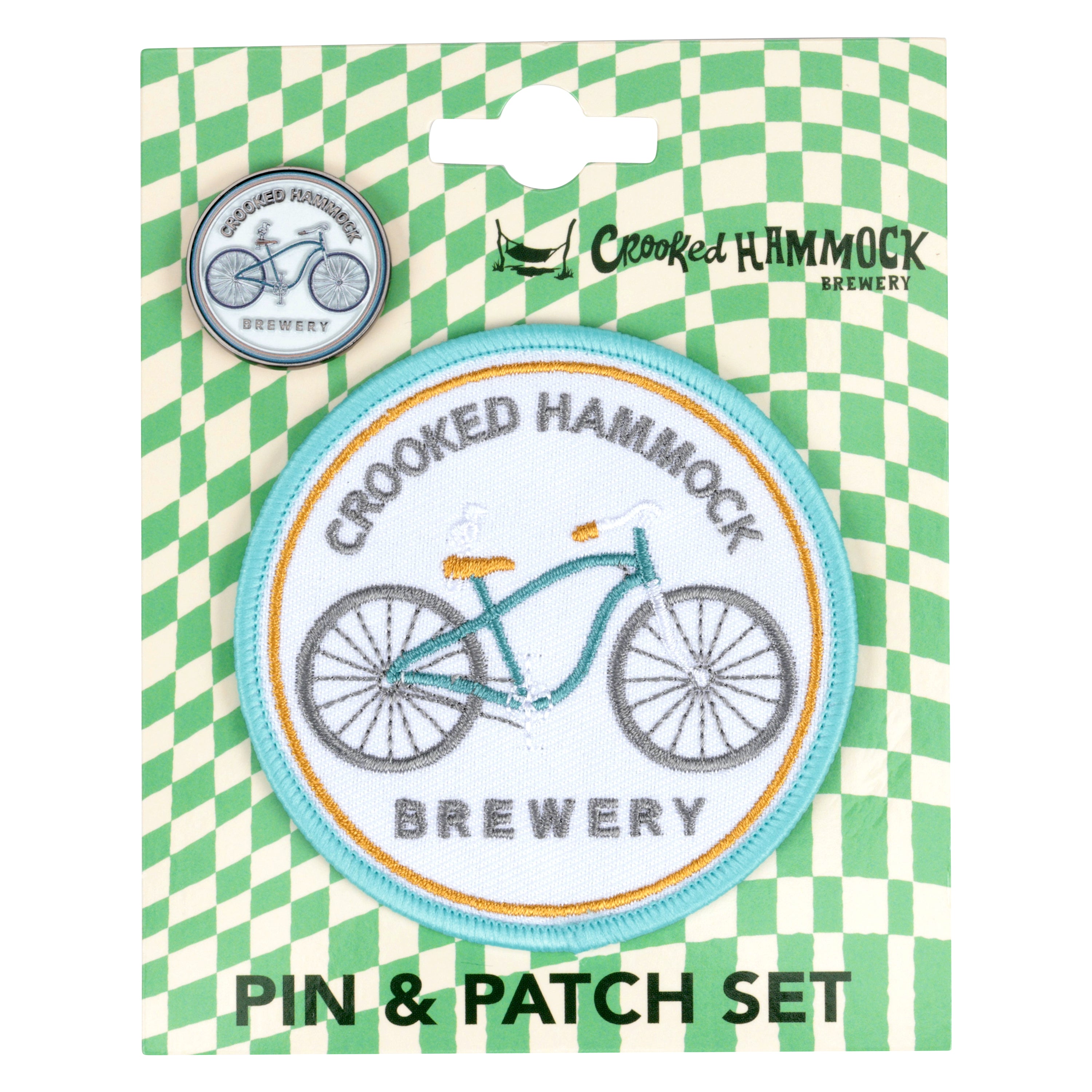 Beach Cruiser Pin & Patch Set