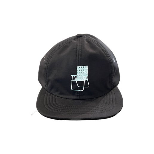 Mighty Lawn Chair Hat Black