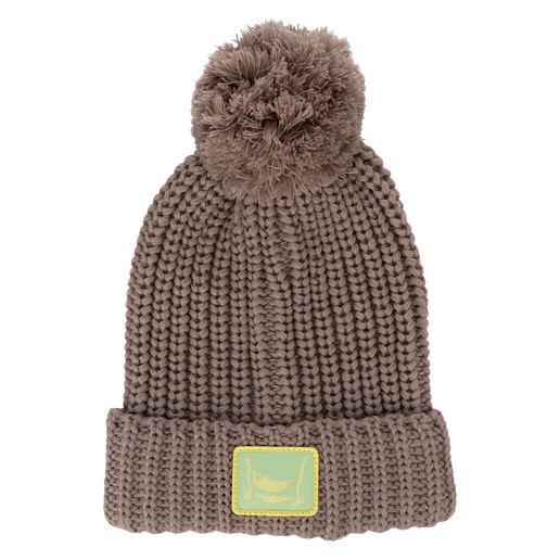 Icon Pom Beanie Tan